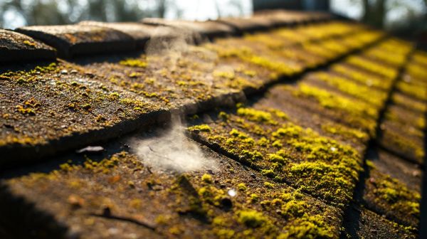 Les avantages d'une intervention aérienne pour nettoyer votre toiture