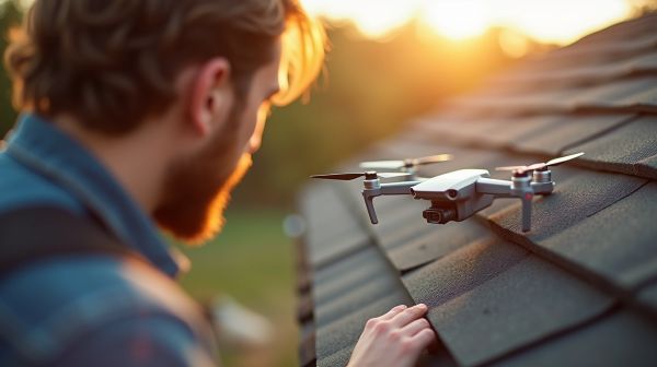 Pourquoi opter pour un nettoyage de toiture par drone ?