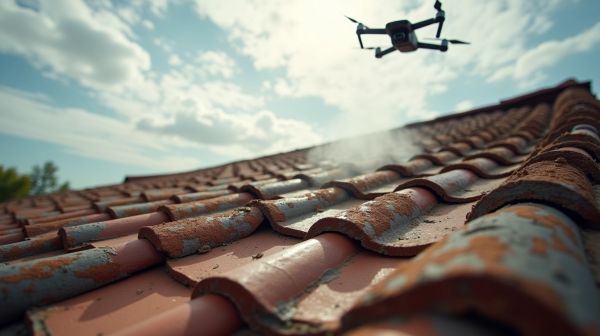 Pourquoi opter pour un nettoyage de toiture par drone ?