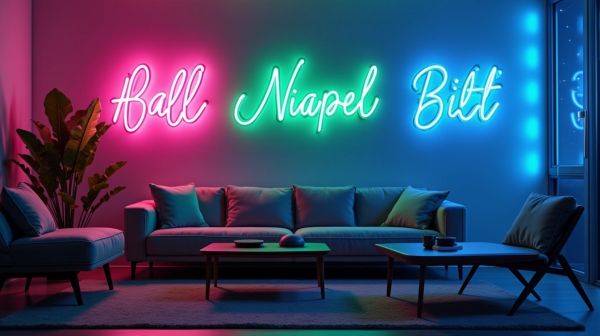 Transformer votre déco avec des néons personnalisés inattendus